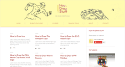 Desktop Screenshot of howtodrawstuff.net